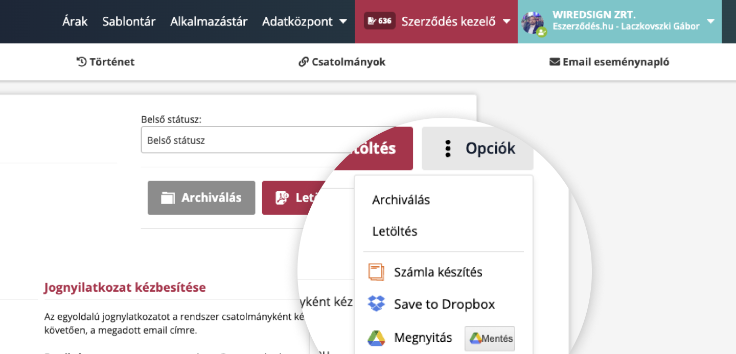 Integrácia služby Invoice.com